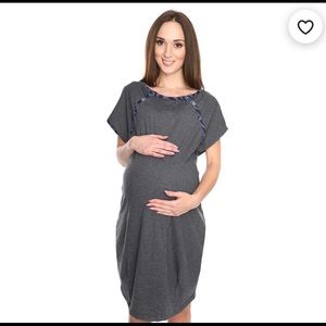Labor and Postpartum Nursing Gown (2)